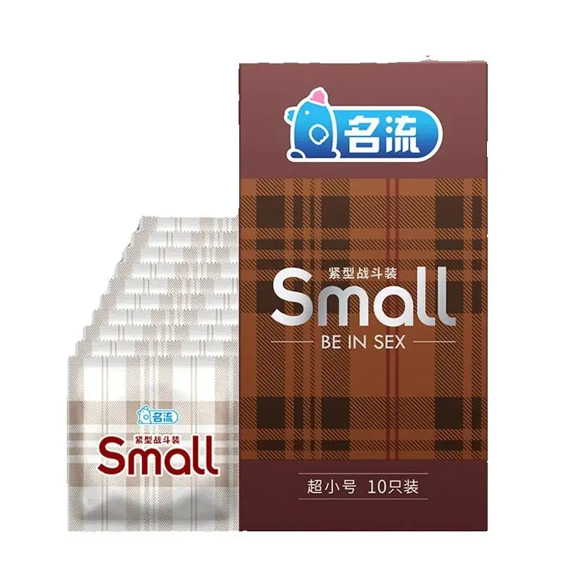 10pcs Small Size Condom Adult Sex Toys For Men Ultra Thin Safety Tight Cock Penis Sleeves Condoms Contraception Sex Supplies