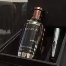 عطر أصلي عالي الجودة، عطر جذاب تمامًا ويدوم طويلاً، غامض ومثير Bharara King Eau De Parfum #2
