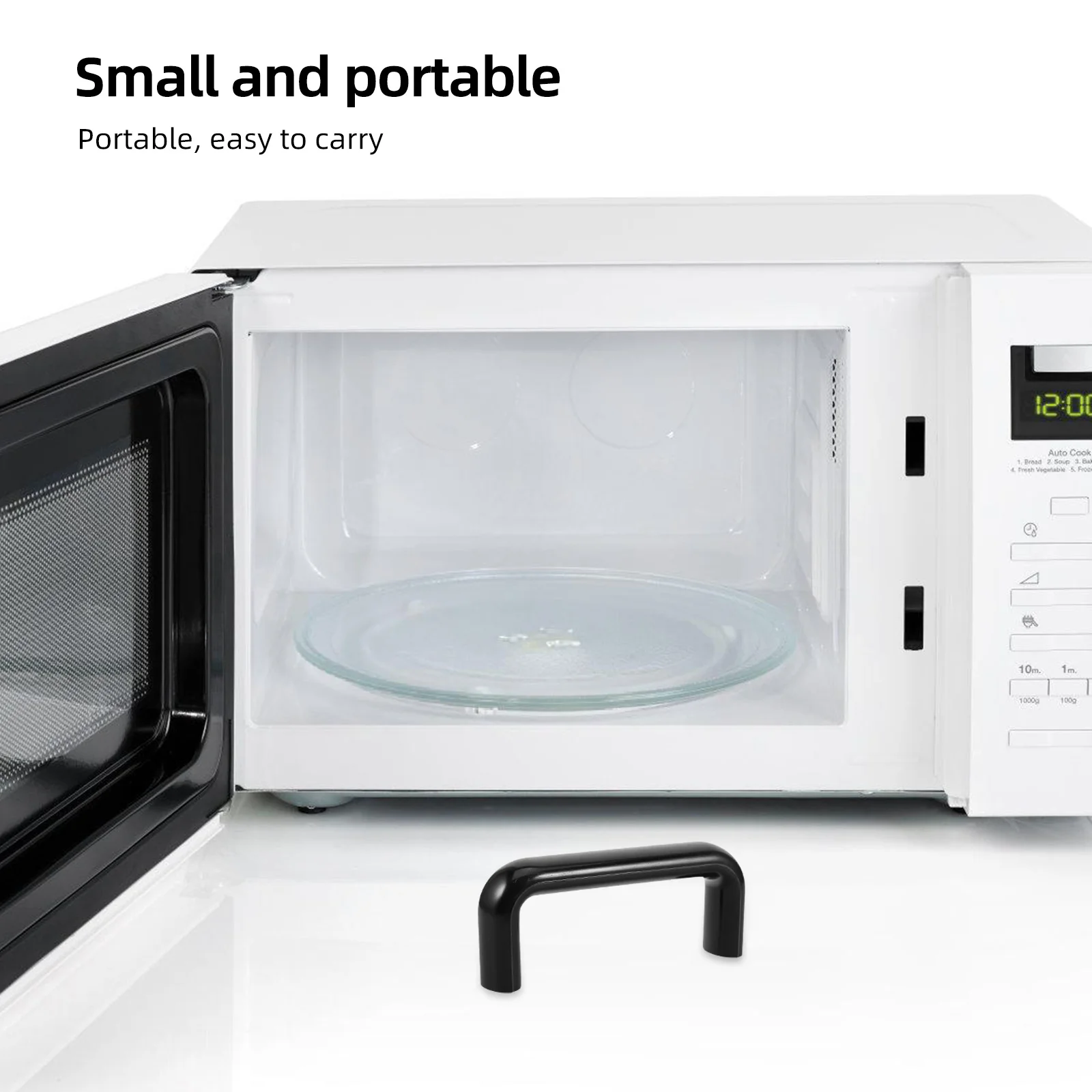 

1pcs Plastic Pull Handle 120Mm Hole Centers U Shape Bakelite Cabinet Pull Heavy Duty Machine Grip For Oven Furniture Industrial