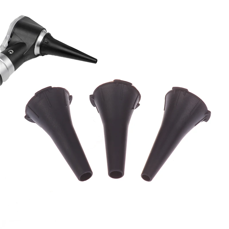 5PCS Medical Otoscope Accessories Earcap Endoscope Adapter Tip Replacement Ear Nozzle Cover Auriscope Ear Mirror Earplug S/L