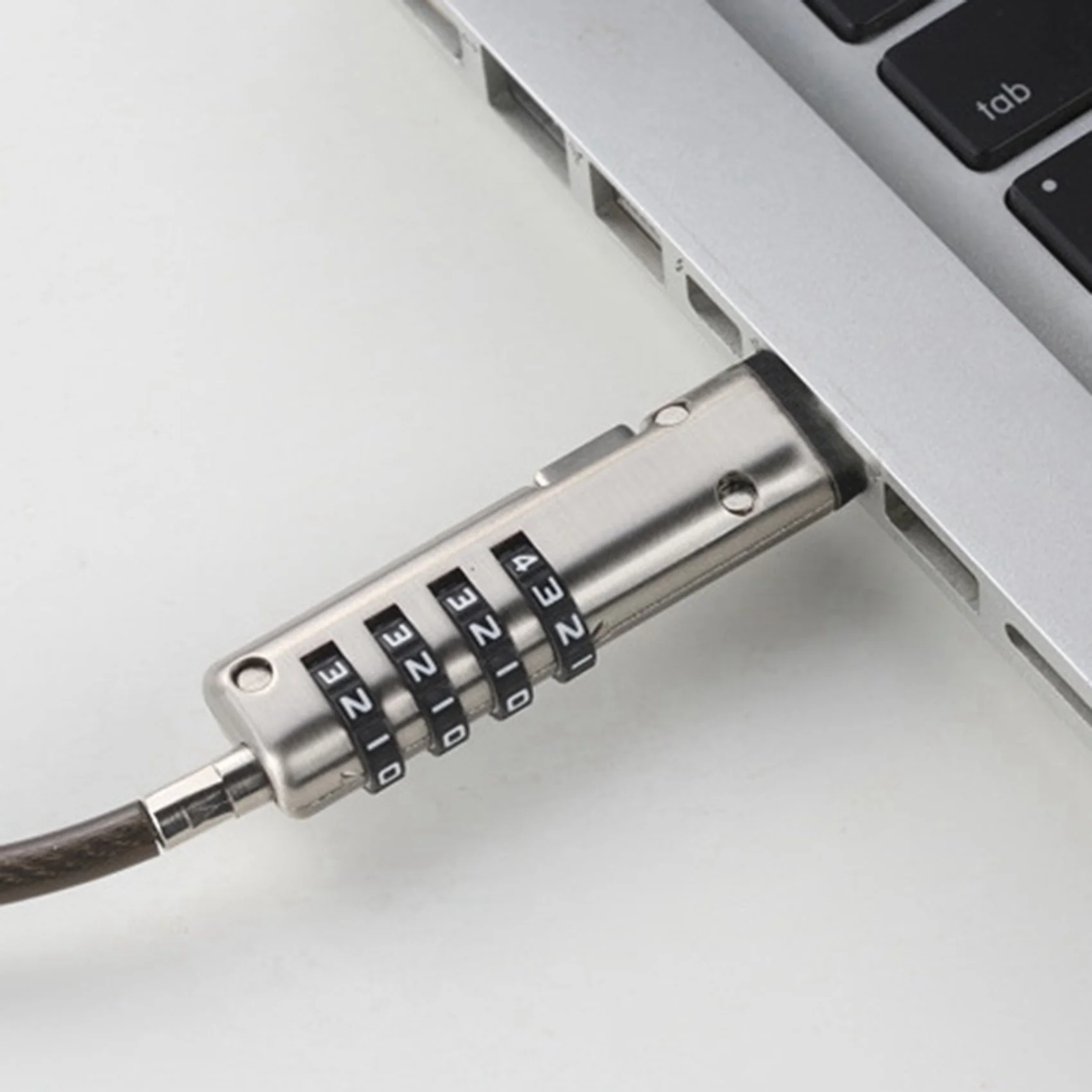 

2X Security USB Password Lock, Used For Anti Theft Function On Laptop, Tablet, Projector, TV
