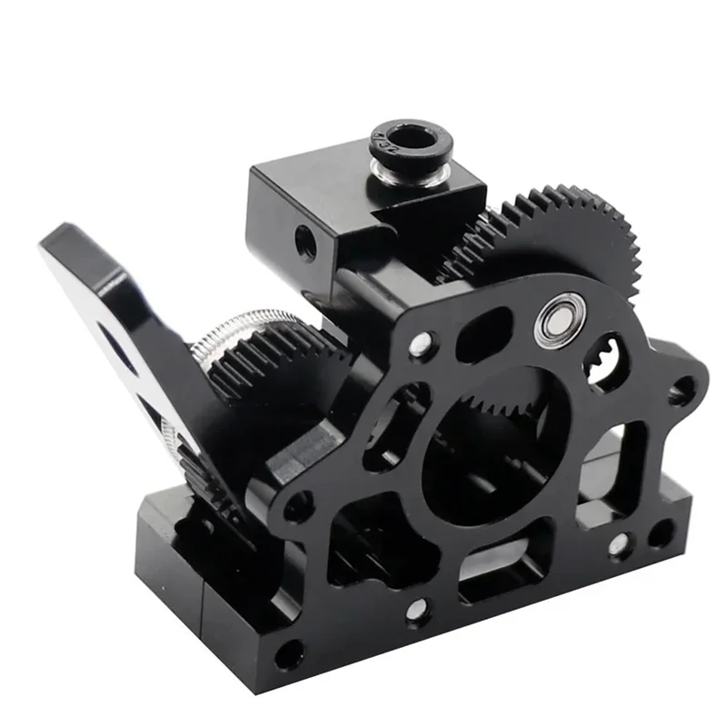 AA05 Dual Gear Extruder HGX Extruder Hardened Steel Reduction Gear High Speed Print 3D Printer Parts For CR10 Ender 3 VORON