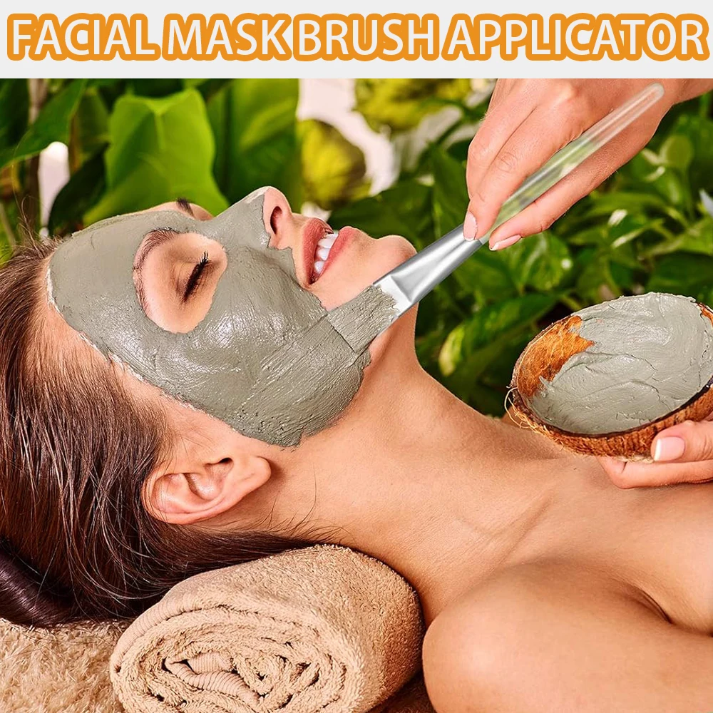 3/5/15 قطعة فرشاة قناع الوجه قناع الوجه الشفاف قضيب ماكياج فرش للنساء الفتيات أدوات التجميل قناع الوجه عدد وأدوات