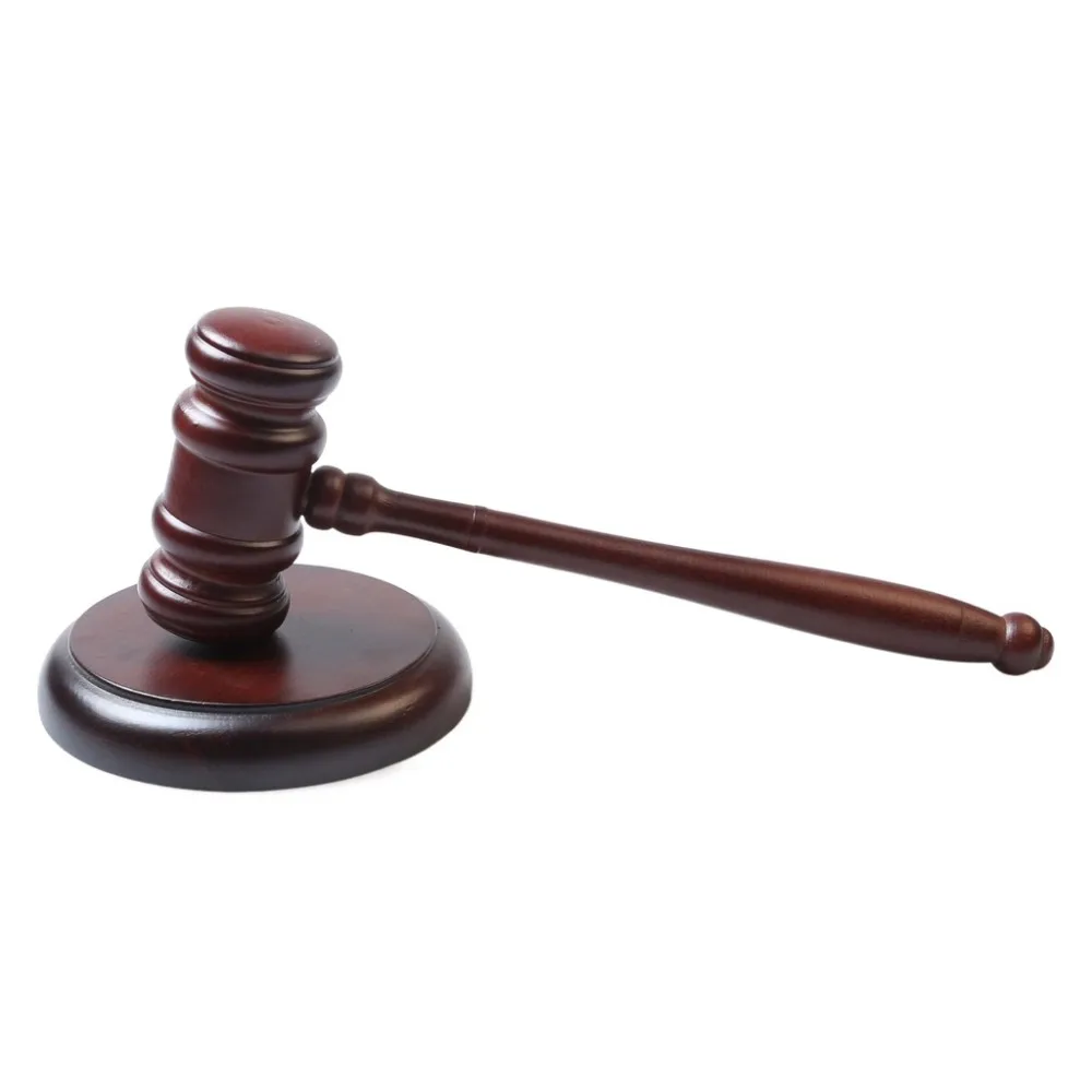 High Quality Durable Wooden Judge Hammer Handcrafted Delicate Wood Adjudgement Gavel For Auction Lawyer Sound Hand Tools