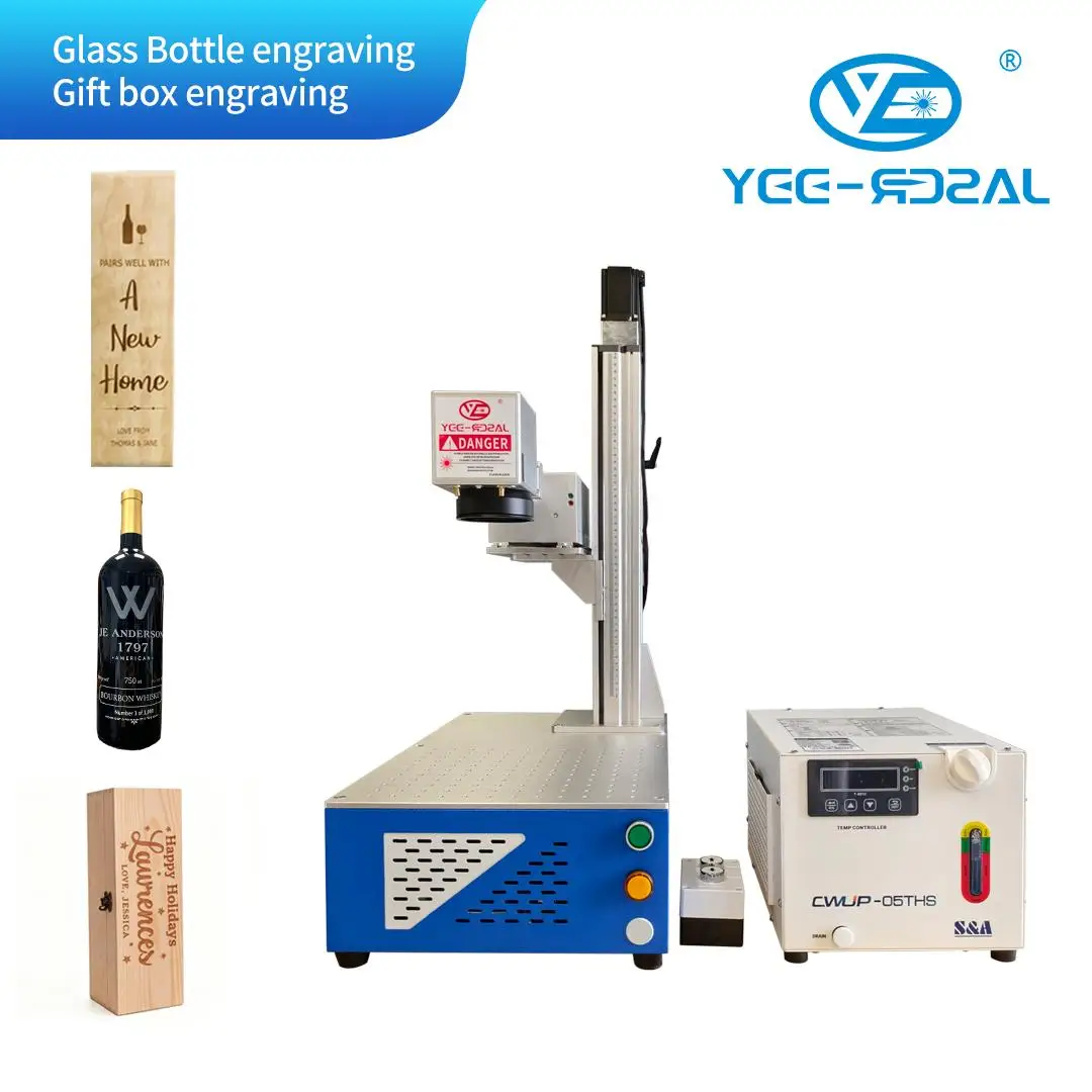 YEE- ZMUV 5W UV   Engraver CNC Marking Machine with Deep Marking Supports DXF/PLT/AI Formats for Plastic/Glass Engraving