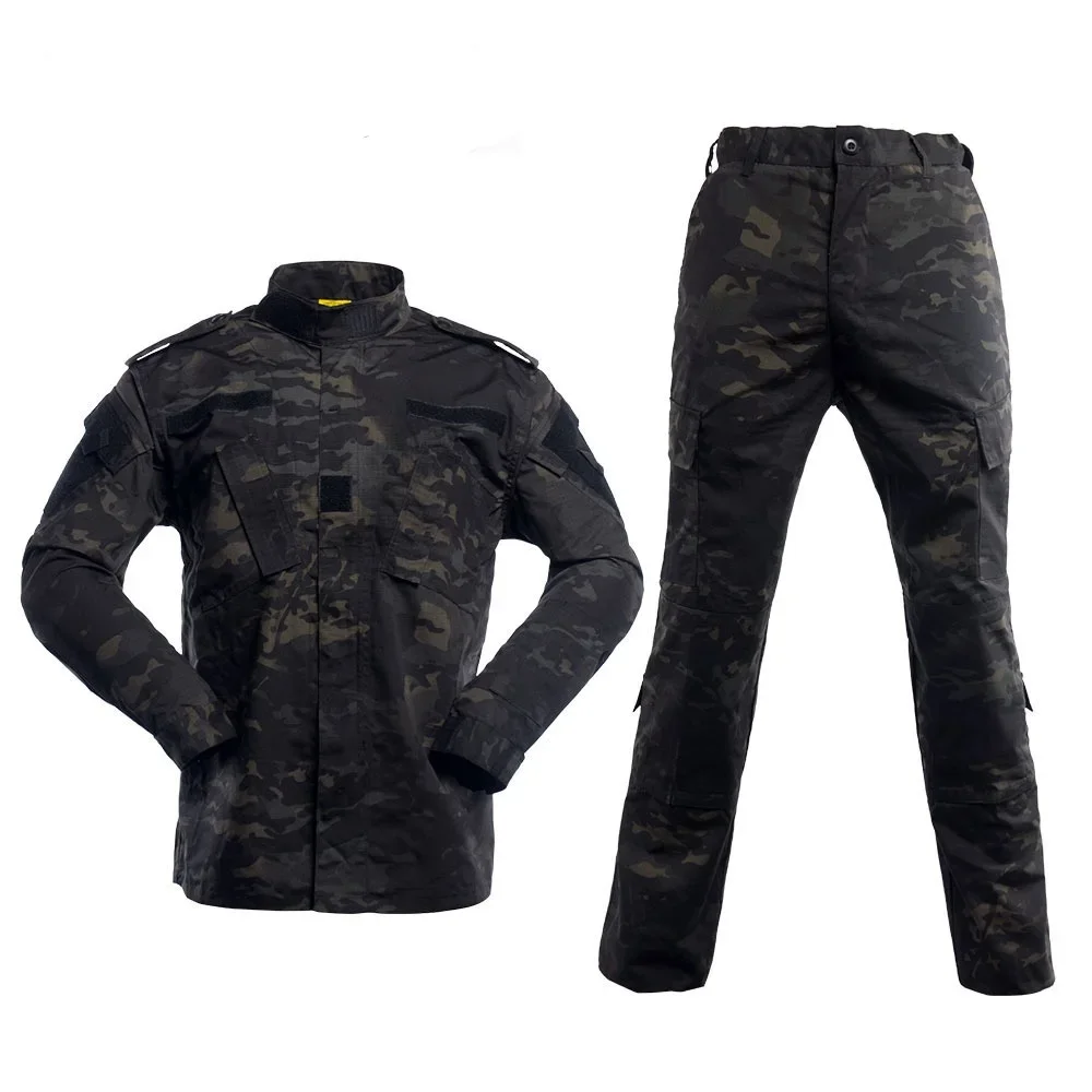 Men Multicam FG atacs Airsoft Uniform Paintball Sniper Camouflage Tactical Suit Camping Outdoor Hunting Clothes