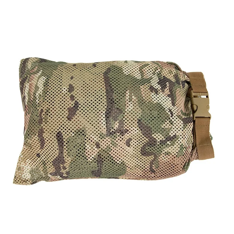 Lightweight Cape-Style 3D Leaf-Patterned Biomimetic Camouflage Suit Cotton Blends Breathable Wear-Resistant Jungle Hunting
