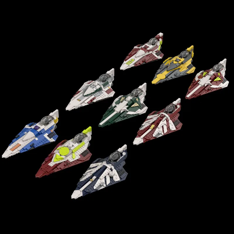 star battle1177PCS MOC Mace Windu's Stealth Starfighter Creative building blocks Educational toys Children's gifts Ornaments