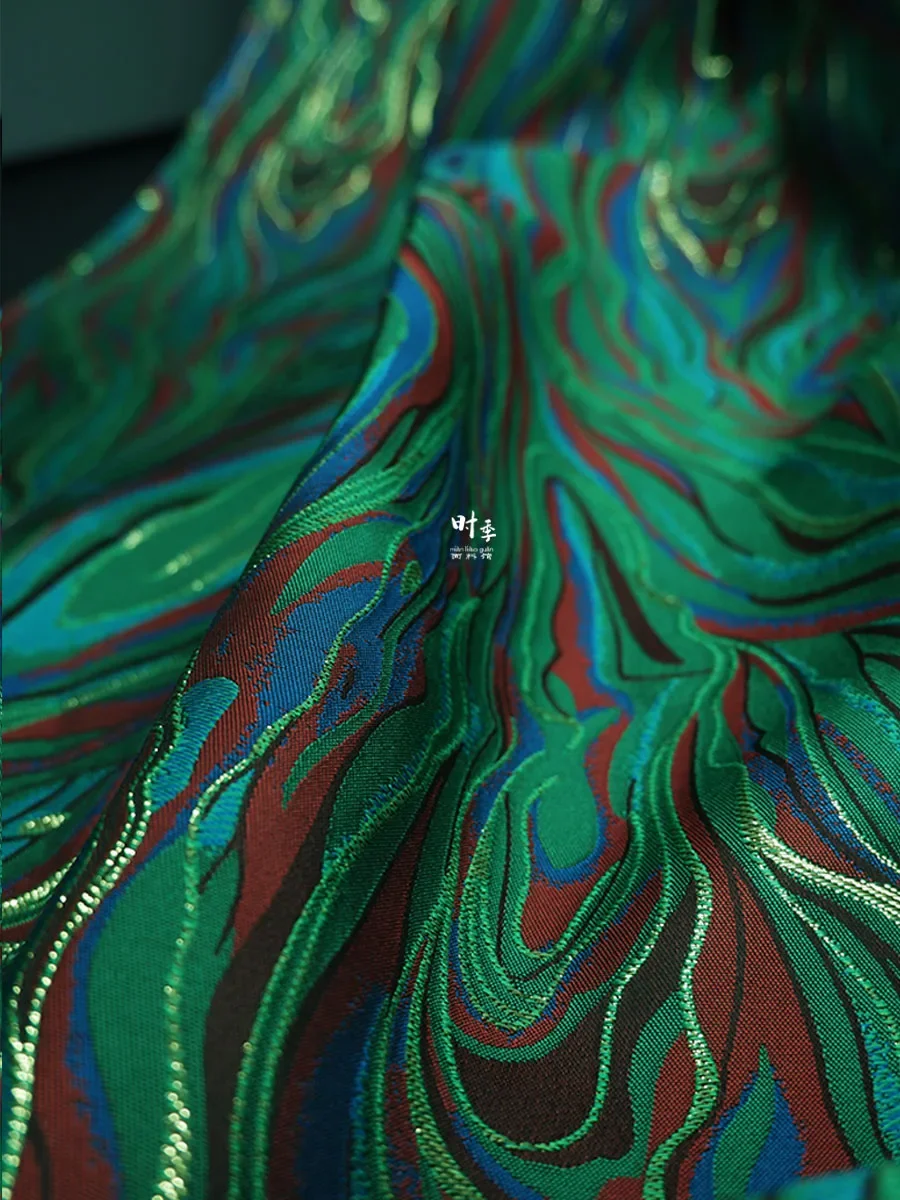 

Полосатая текстура, жаккардовая ткань, пасторальный цвет, водоросли, нерегулярные цветные блоки, коллаж, одежда, сделай сам, дизайнерское шитье, оптовая продажа, ткань