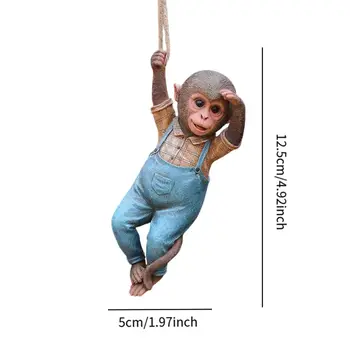 8 最佳銷售 猴子雕像 - №5