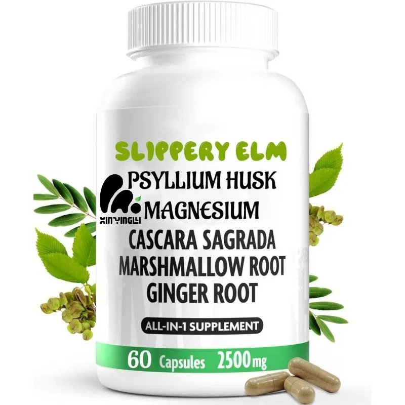 Cápsulas Shuyupi con Probióticos, Plantago asiatica, Cascara, Magnesio, Regaliz de Raíz de Algodón de Azúcar - Suplemento para la Salud Digestiva
