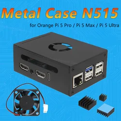 Caja naranja Pi 5 Pro Max Ultra de metal