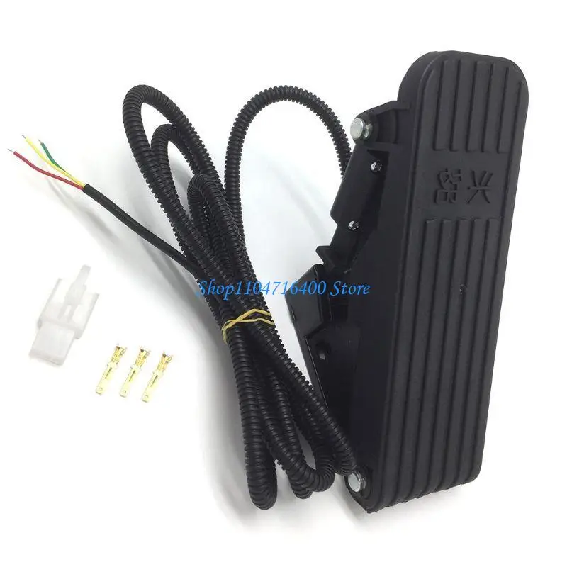 y1gd Bike Scooter Foot Pedal Throttle E-bike Electric Tricycle Accelerator Pedal Speed Control E-bike Foot Throttle 6