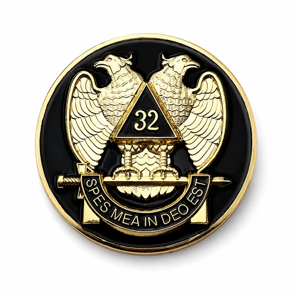 

Black Compasss and Square Masonic Car Emblem Aluminum Gold Plated Freemason Symbol Car Badge Sticker with Red Adhesive