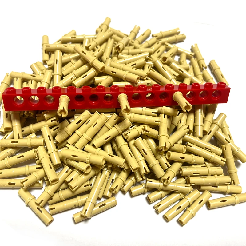 Bulk Technische Lange Pin Zonder Wrijving Bouwsteen MOC Onderdelen Set Speelgoed Voor Connector Compatibel 32556/39888 500 stks/partij
