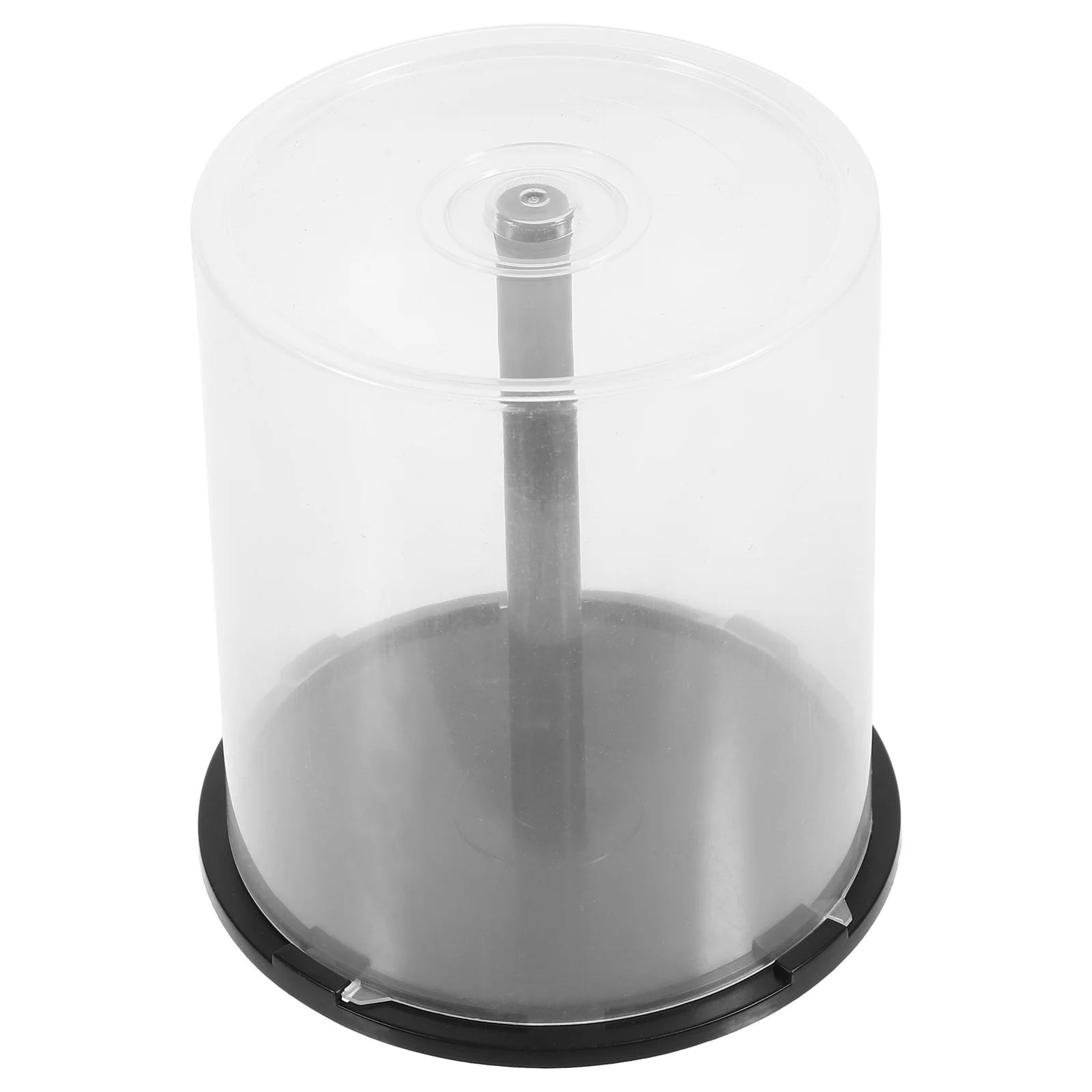 100 Pcs CD DVD Storage Bucket PP Material Dustproof Moisture Resistant Desktop Bookshelf ganizer Empty Disc Holder Rack