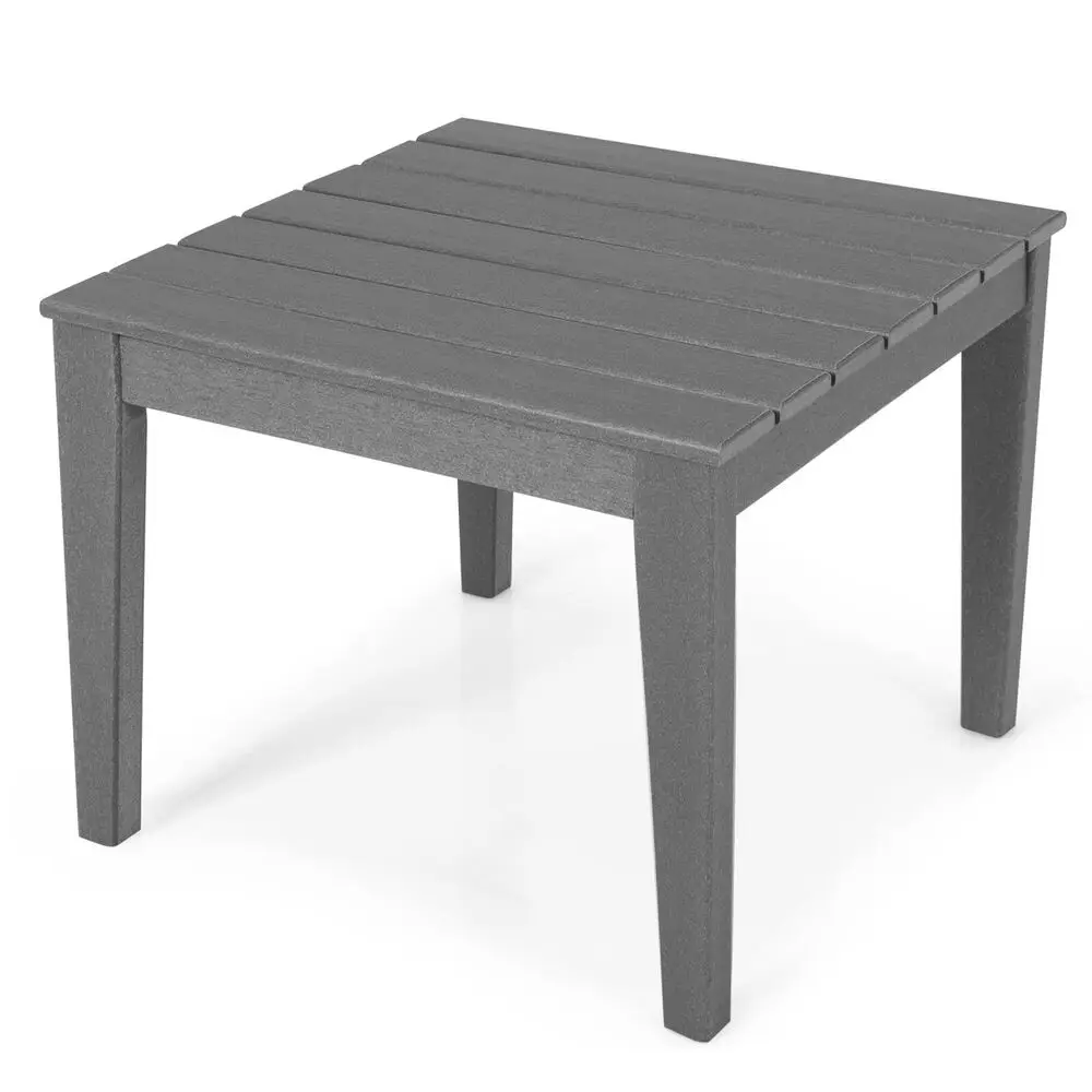 Costway Kids Square Table Indoor Outdoor Heavy-Duty All-Weather Activity Play Table