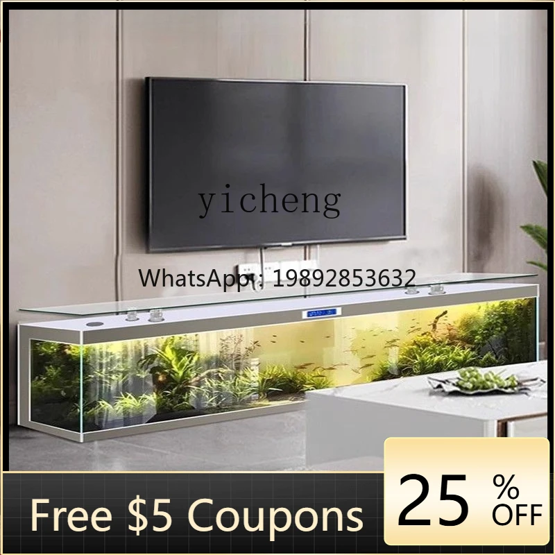 1TWR ultra-platinum fish tank square aquarium custom living room household water-free