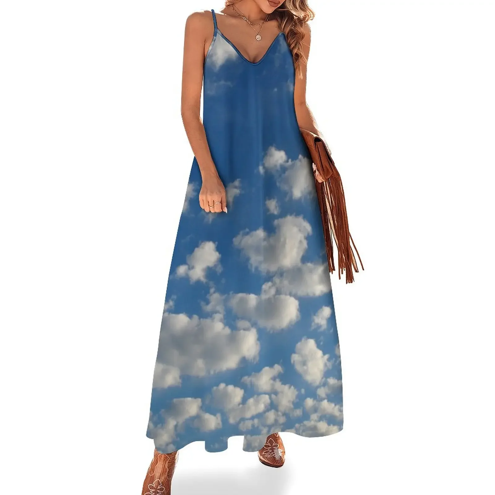 

Relax amongst the Clouds Sleeveless Dress Dresses Aesthetic clothing Cocktail of dresses Dress