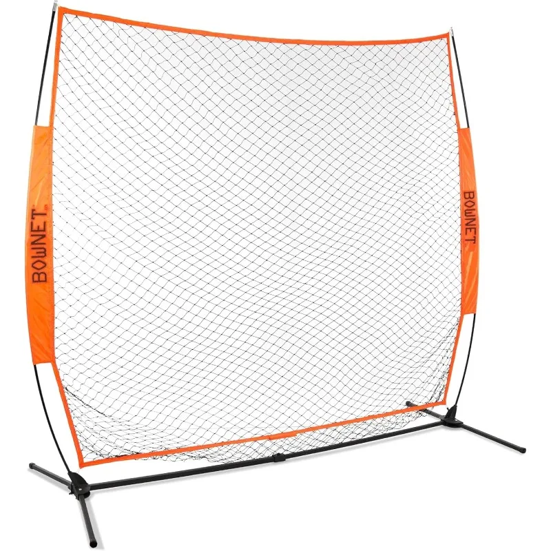 

Bownet Big Mouth Colors Replacement Net 7' x 7' Inches Training Net - NET ONLY - Fits Original 7 x 7 Frame or Big Mouth X Frame