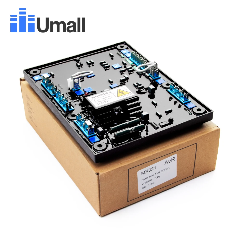 

MX321 TOP AVR автоматический стабилизатор напряжения для дизельного бесщеточного генератора, плата напряжения, детали генератора KERUI