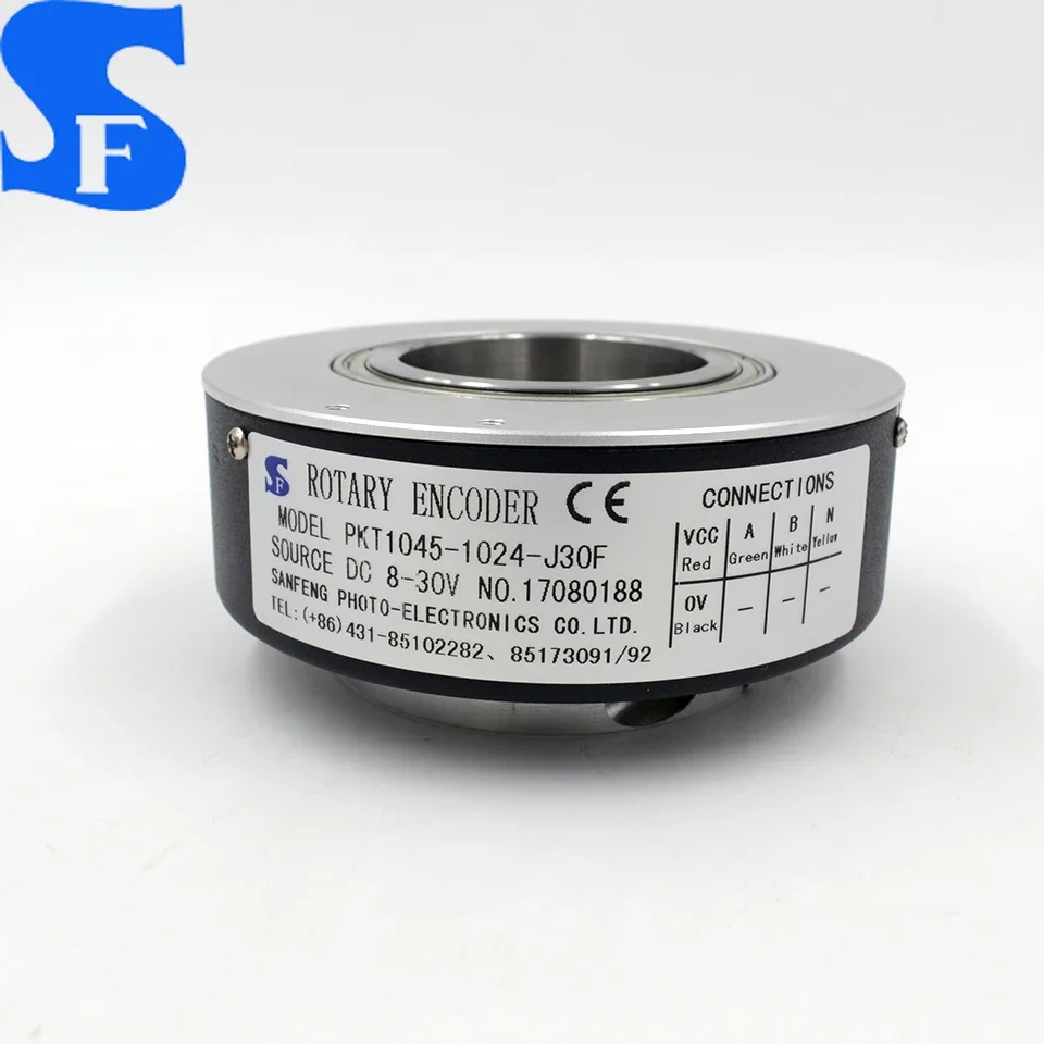 elevator using 45mm hollow shaft 1024ppr 8-30F complementary output rotary encoder