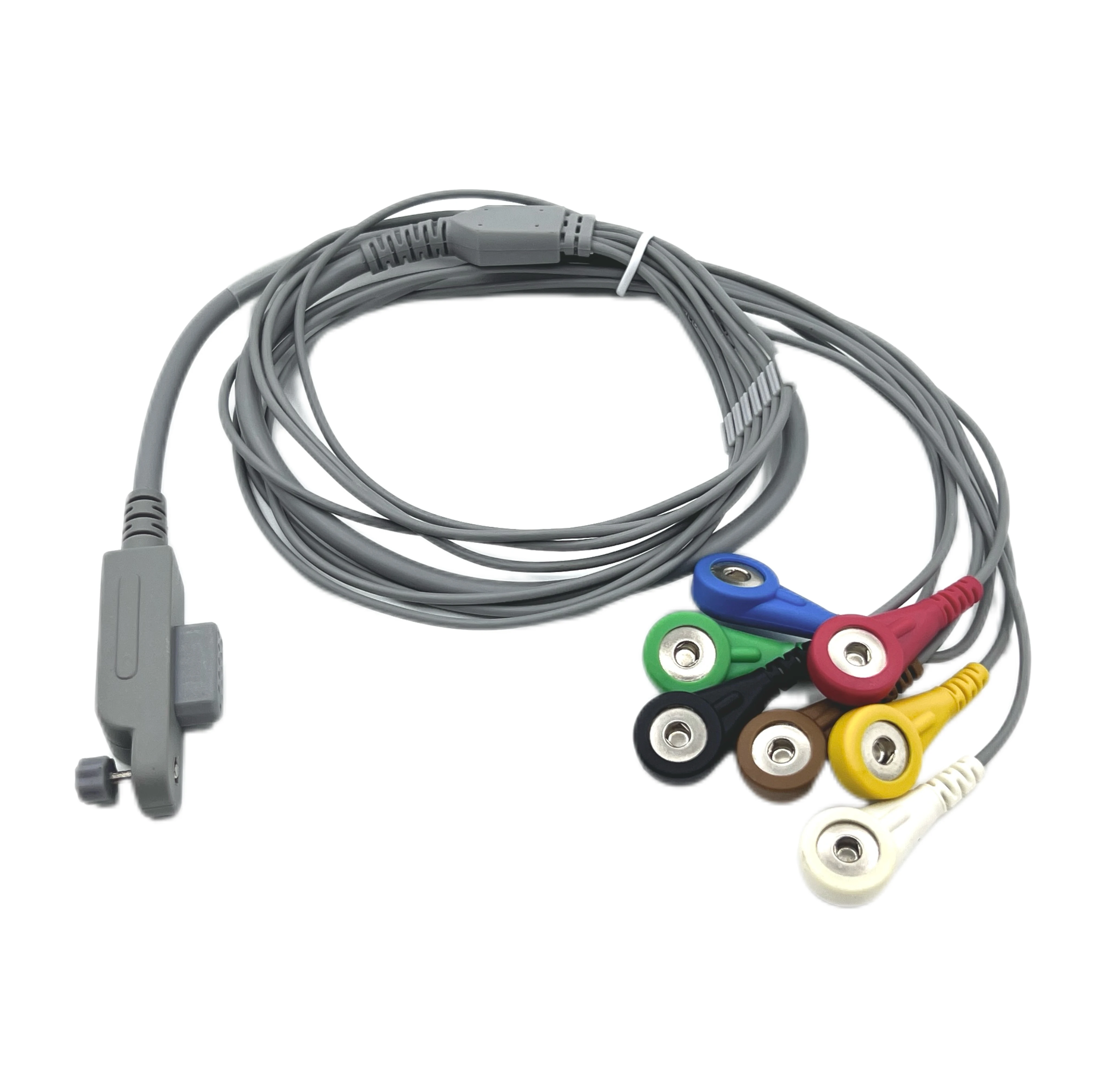 ZH0017 Group Snap-Type compatibele ECG-Leadwire-kabel 0.8-1.2m