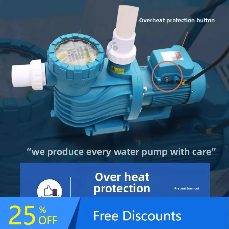 XL Swimming Pool Circulation Water Pump Pool Filter Sand Tank Hot Spring Bathhouse Filter Water Treatment Engineering Equipment