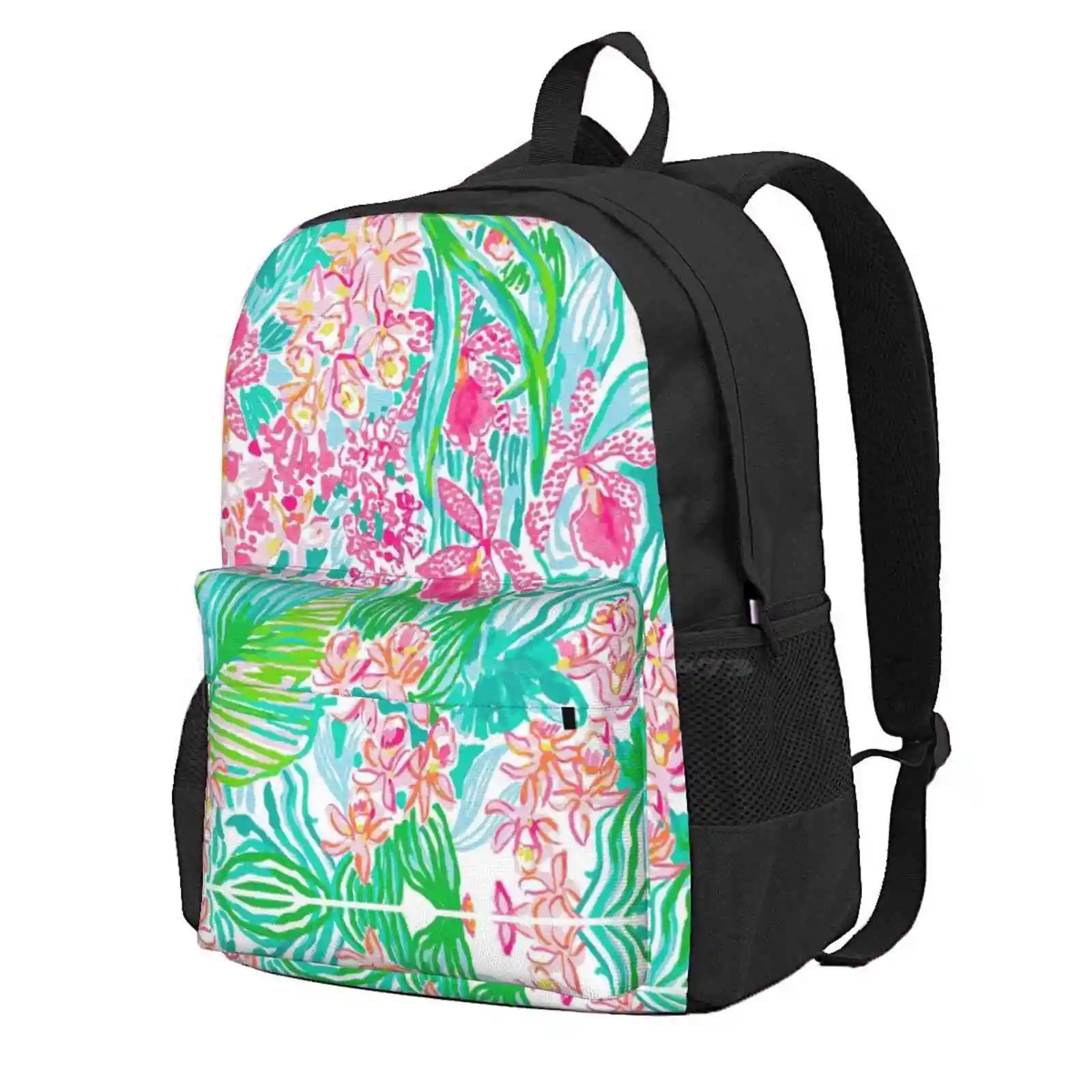 Orchid Summer Hot Sale Schoolbag Backpack Fashion Bags Fashion Home Pastel Contemporary Geometric Expensive Modern Influencer