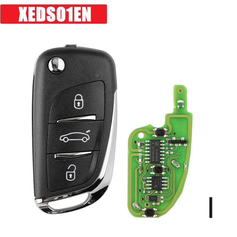 5pcs XE Series Remote Key With XT27A Super Chip XEMQB1EN XEDS01EN XEFO01EN XEKF20EN XEKF21EN English Version