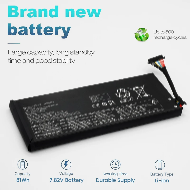 SOMI L23M2PK0 New 81wh/10360mAh Upgrade Capacity L23B2PK0 For Lenovo Legion Go 8APU1 Handheld Gaming 83E10000US