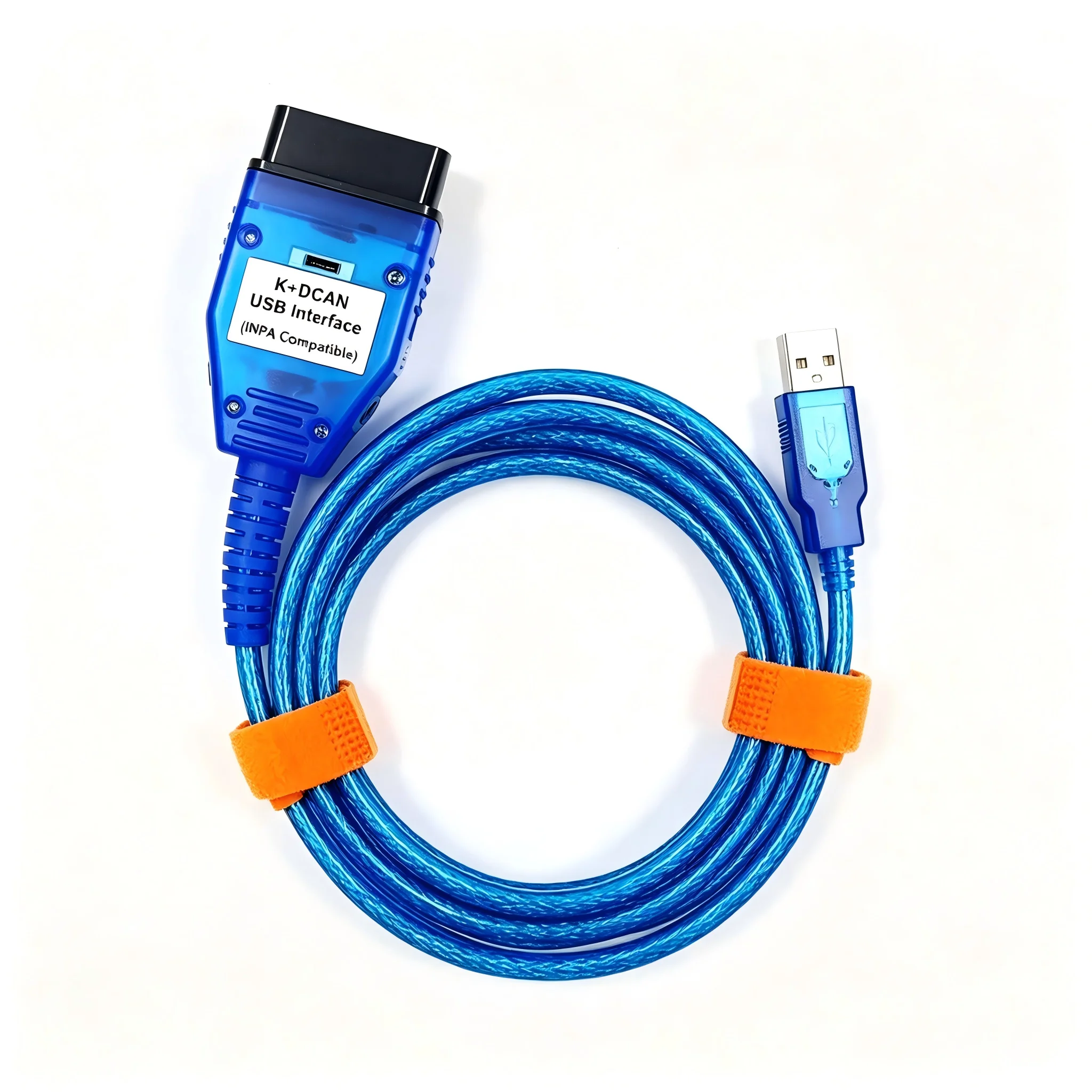 INPA Cable for Car K+DCAN Diagnostic Tool Chip FT232RL USB2.0 Interface OBD2 Cable Scan Tools with Switch Portable Device