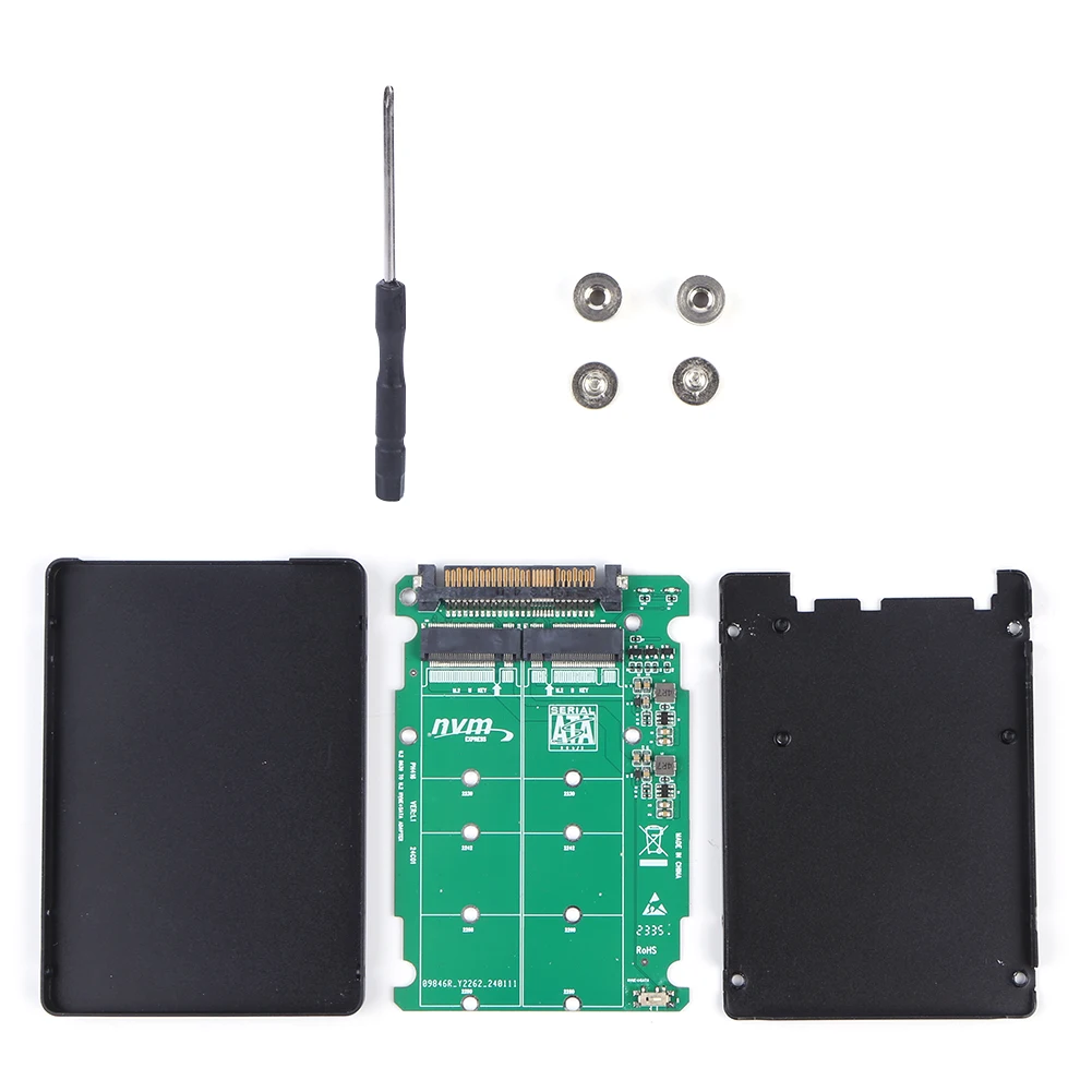 

Адаптер M.2 SSD к U.2 40 Гбит/с M.2 NVME M Key B Key SSD к адаптеру U.2 SFF-8639 Адаптер M.2 Конвертер Детали настольного компьютера