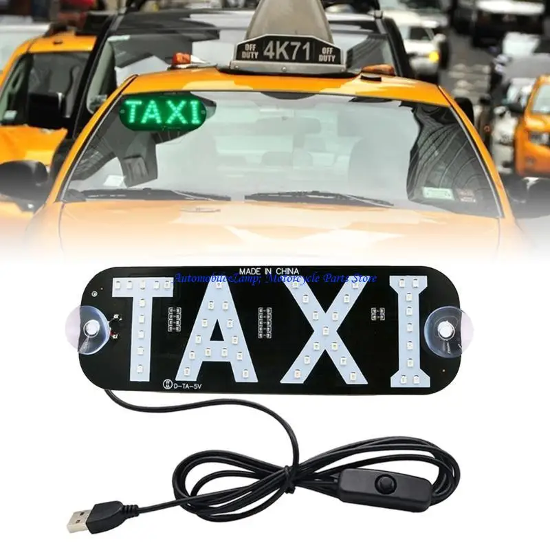 H7BD Sign Led Car Windscreen Cab Lamp 5V Windshield Guiding Light