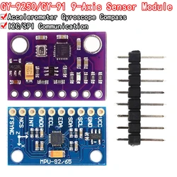 GY-9250 BMP280 GY-91 MPU-9250 9-Axis 10DOF Attitude Gyro+Accelerator+Magnetometer Sensor Module MPU9250 SPI/IIC