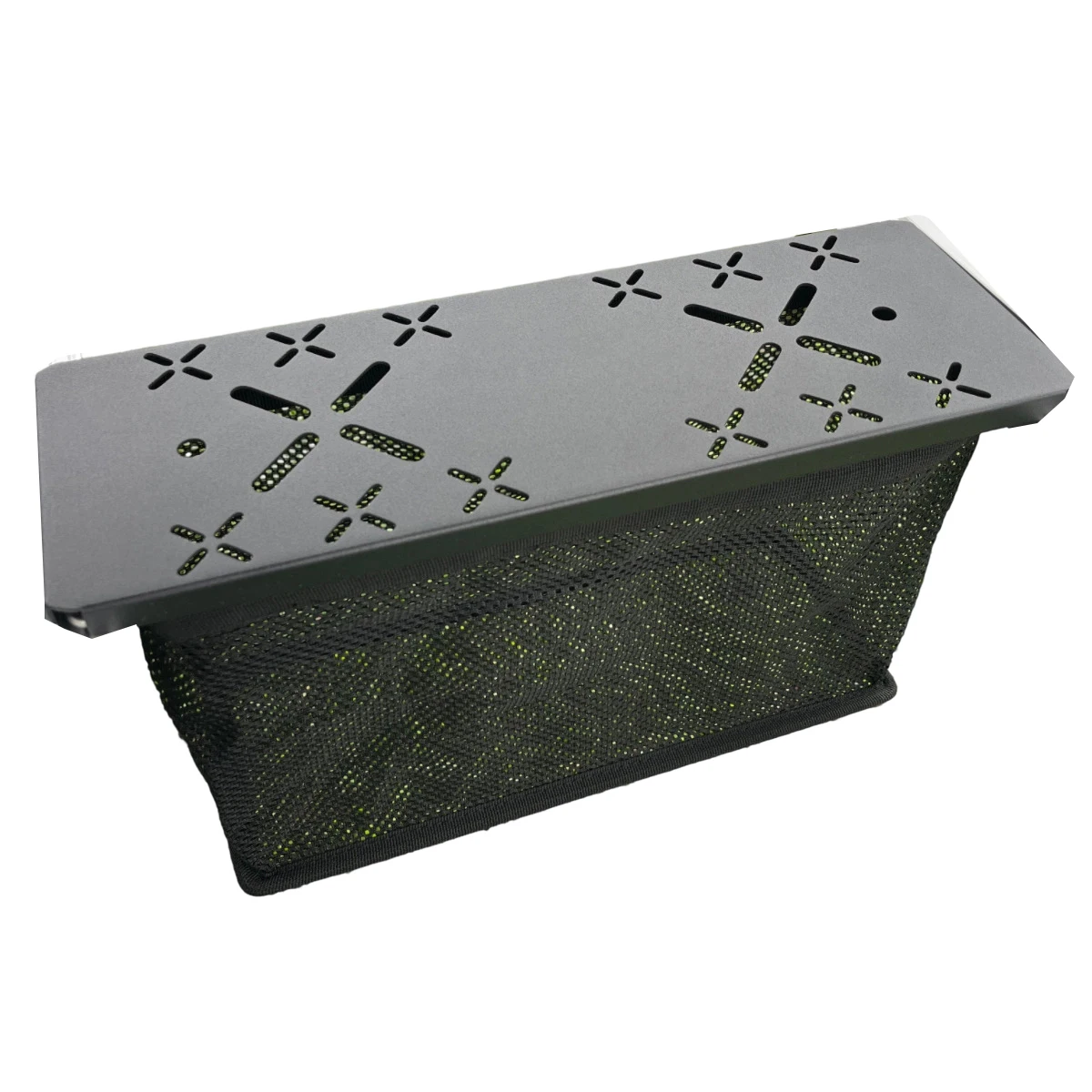 

For Quick Drying Utensils Black Folding Mesh Basket Lightweight Aluminum Alloy Frame Quick Drainage And Drying