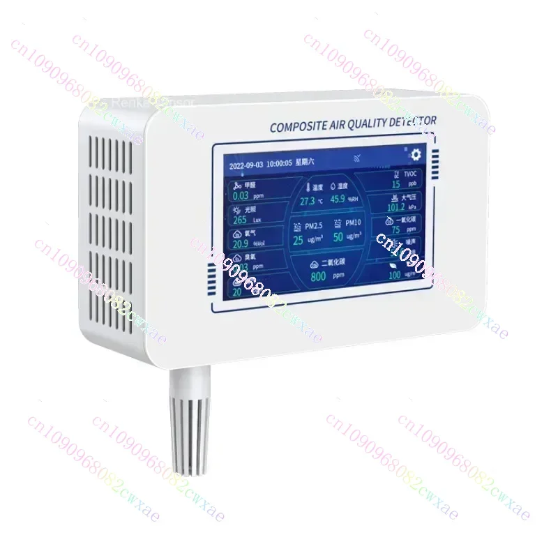 Renke Air Quality Monitoring Equipment for PM2.5 PM10 CO SO2 NO2 O3 TVOC Gas System Analyzer Detector Air Pollution