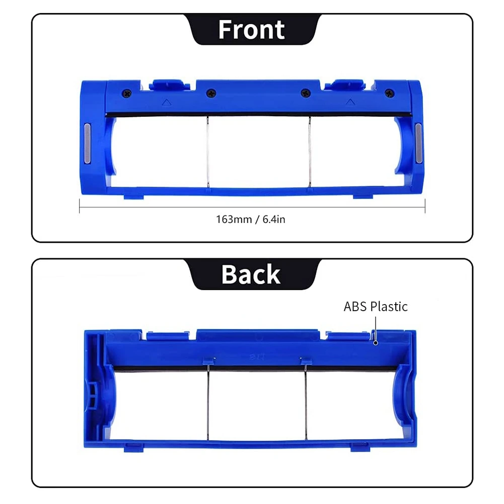 Reemplazo de pantalla de filtro HEPA para Robovac 11S, 15T, 30, 30C, 15C, 12, 25C, 35C, máquina de barrido, cepillo principal de borde