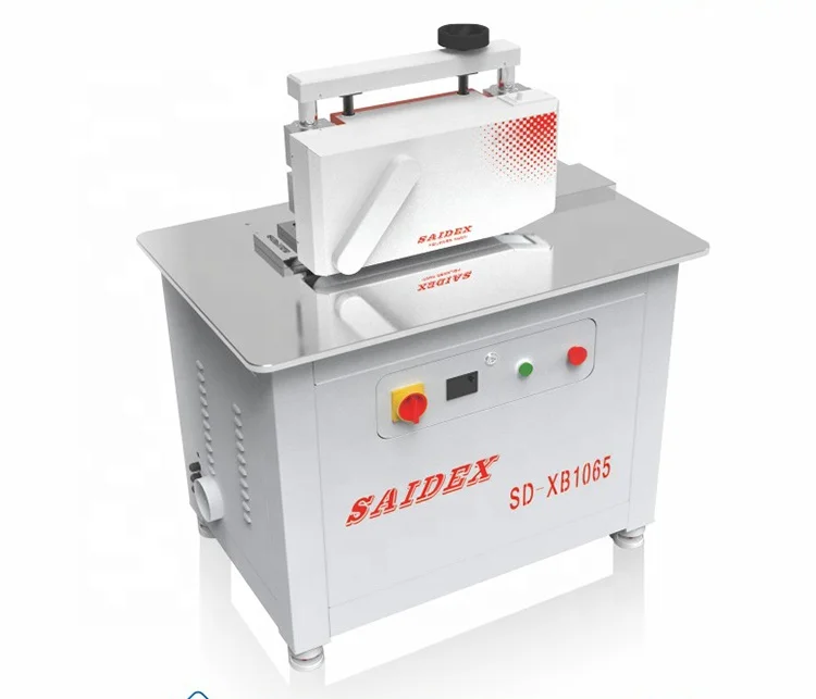 

Trimmer cutting recess rounded corners R angle Pmma Ps acrylic automatic 45 degree electric mini chamfer polishing machine
