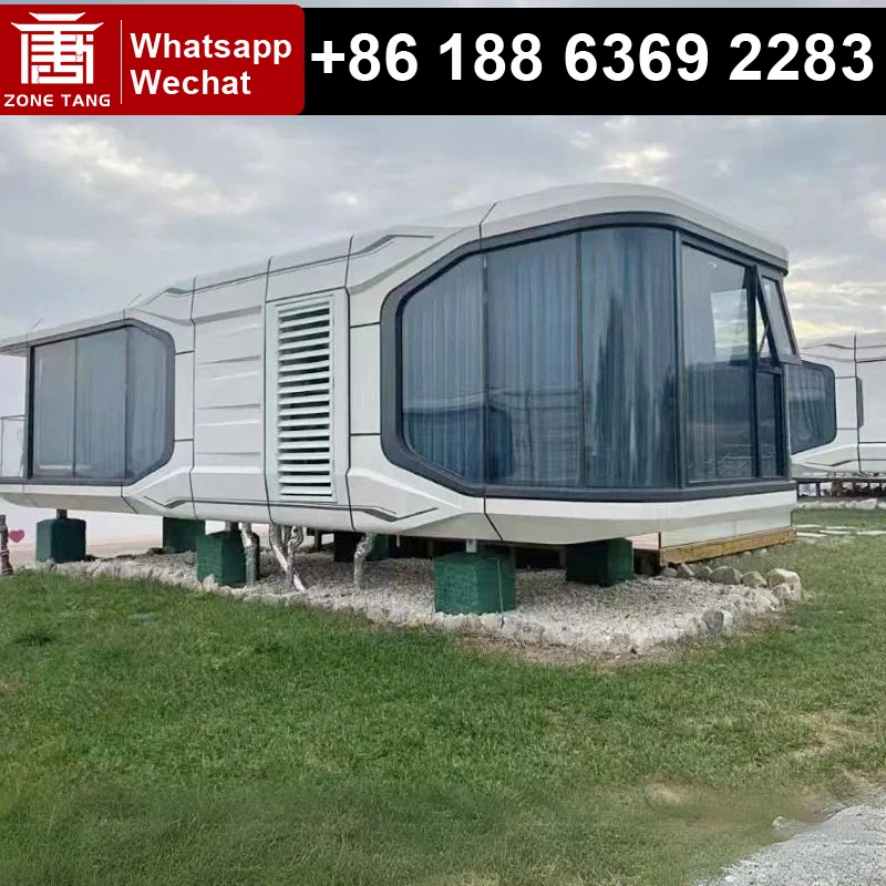 Capsule House Prefabricated Villa Factory Price High Quality Modular Houses Thermal Insulation Prefabricated Holiday Home Prefab