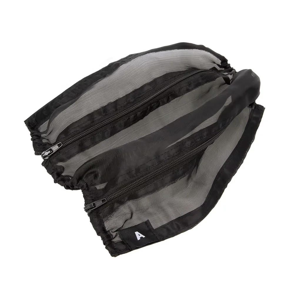 Dust Mud Proof Nylon Mesh RC Chassis Protector with Zipper Maintenance Cover Compatible with Tamiya 1/10 TT-01 TT-02 On Road Car - view 6