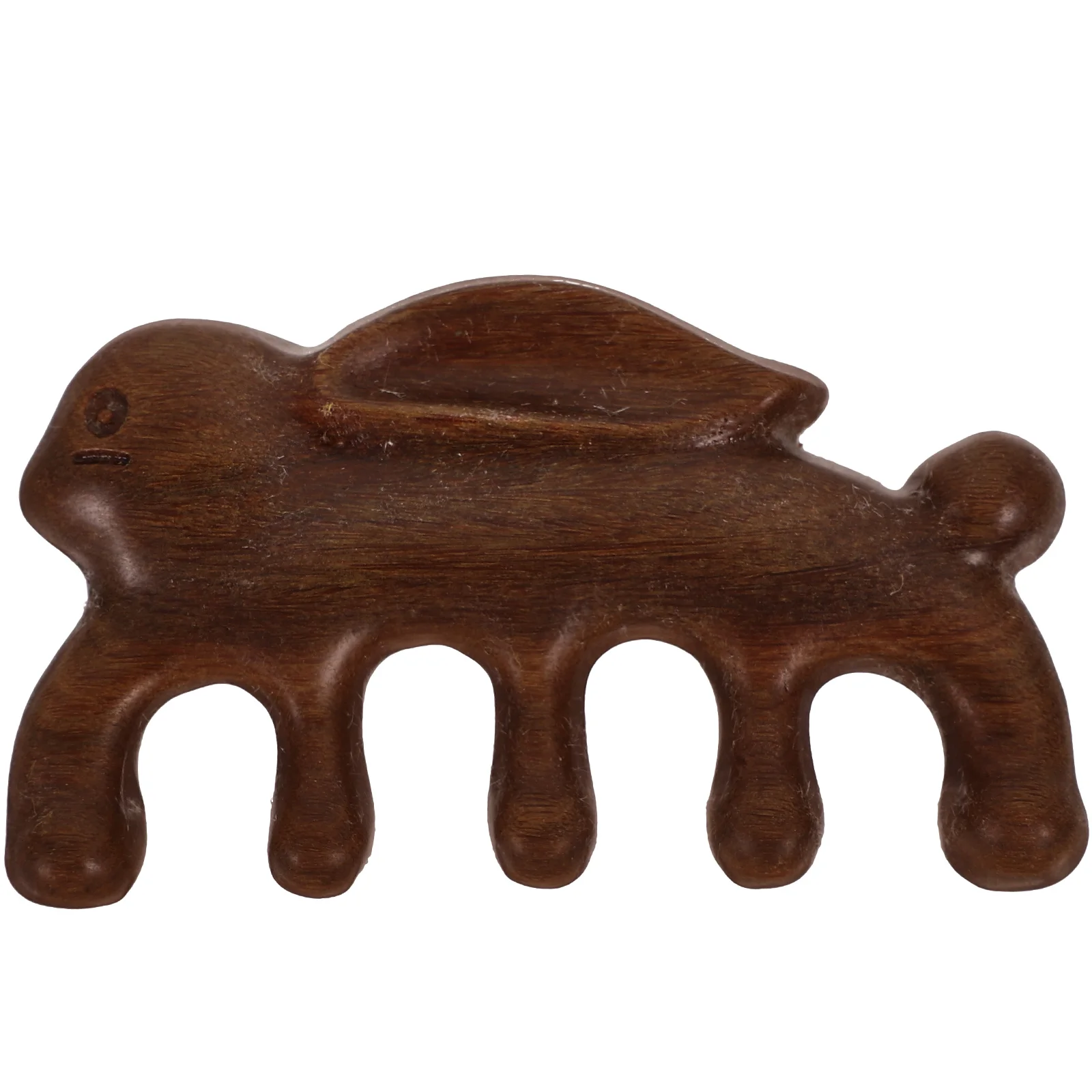 

Wooden Massage Comb Rabbit Shape Smooth Teeth Scalp Meridian Comfort Women Household Body Relaxation Gifts Stress