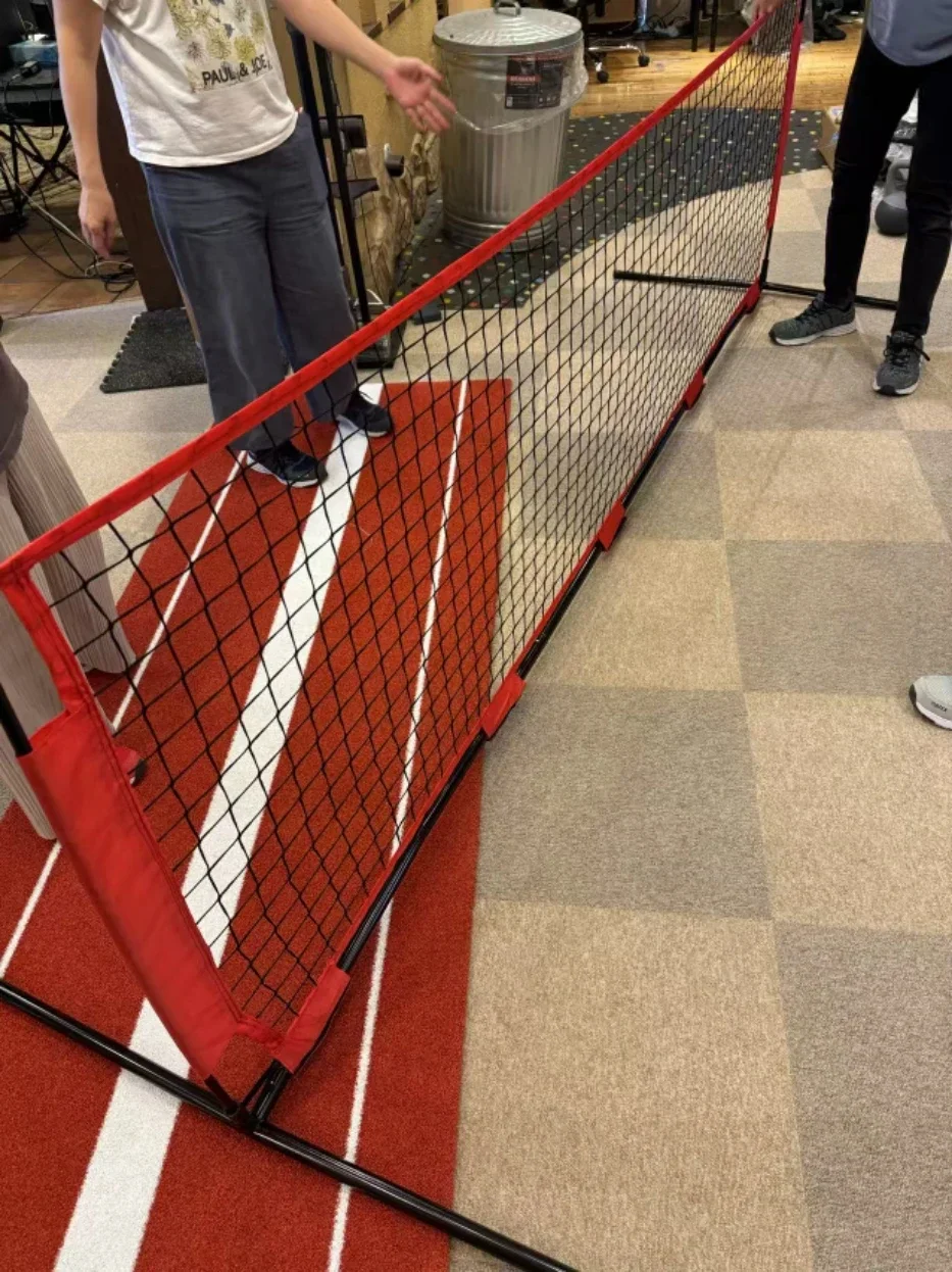 2026 Factory Customized High Quality Portable Standard Foldable 3Meter Soccer Tennis Training Net Outdoor Football Practice Mesh