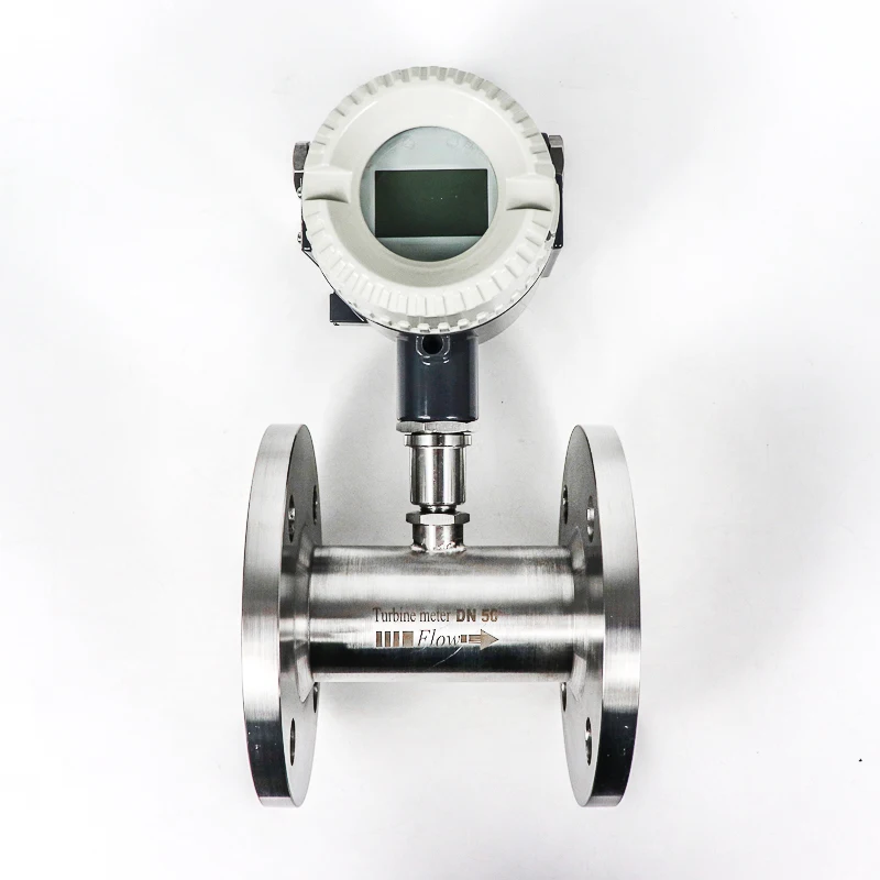4 20ma Lcd Display 24v Dn25 Water Meter Water Flow Meter Rs485 Inline Turbine Flowmeter Turbine Water Flow Meter