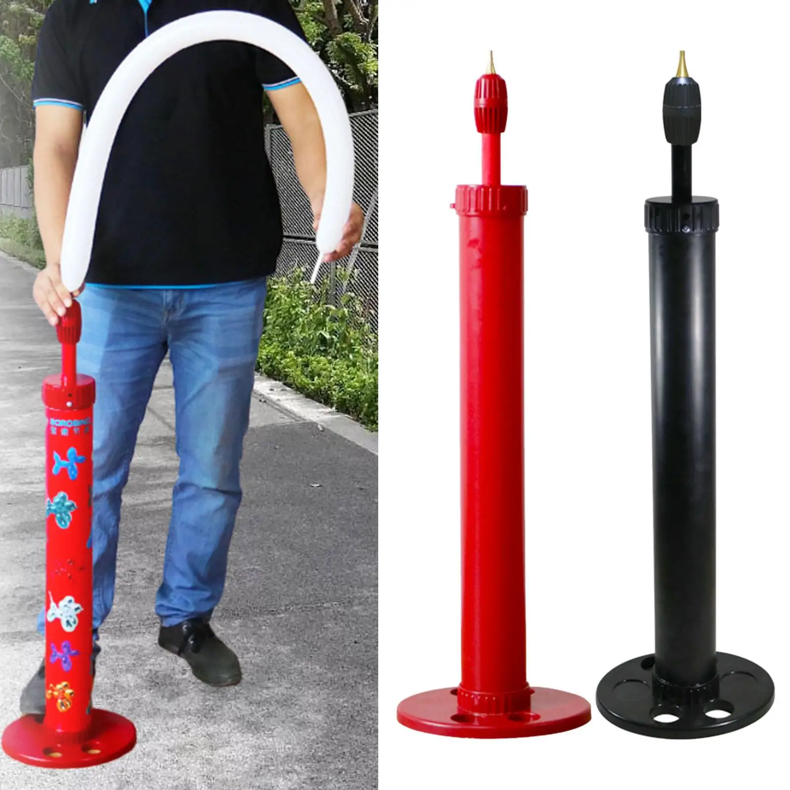 Balloon Air Pump Manual Portable Balloon Blower Pump for Event Wedding Decor