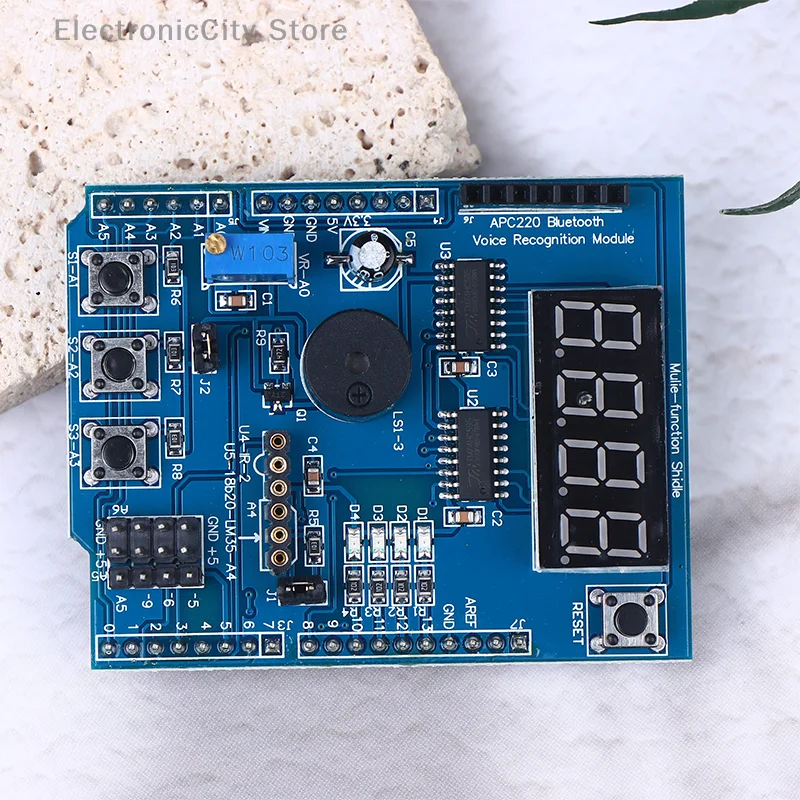 1/3/5Pcs Multifunctional R3 LENARDO Mega 2560 Shield Microcontroller Development Board Expansion Board Based Learning