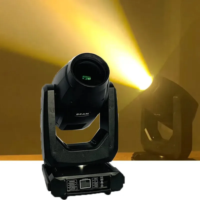 Club Light 380W Halogen Bulb Moving Head Gobo Beam Wash Zoom Light for Christmas Event Party