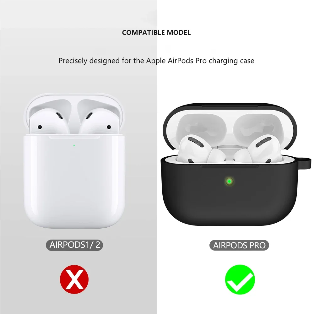 حافظات من السيليكون لأجهزة Apple Airpods Pro 2 ملحقات سماعات الأذن سماعة رأس بلوتوث لاسلكية لأجهزة AirPods Pro 2 #6