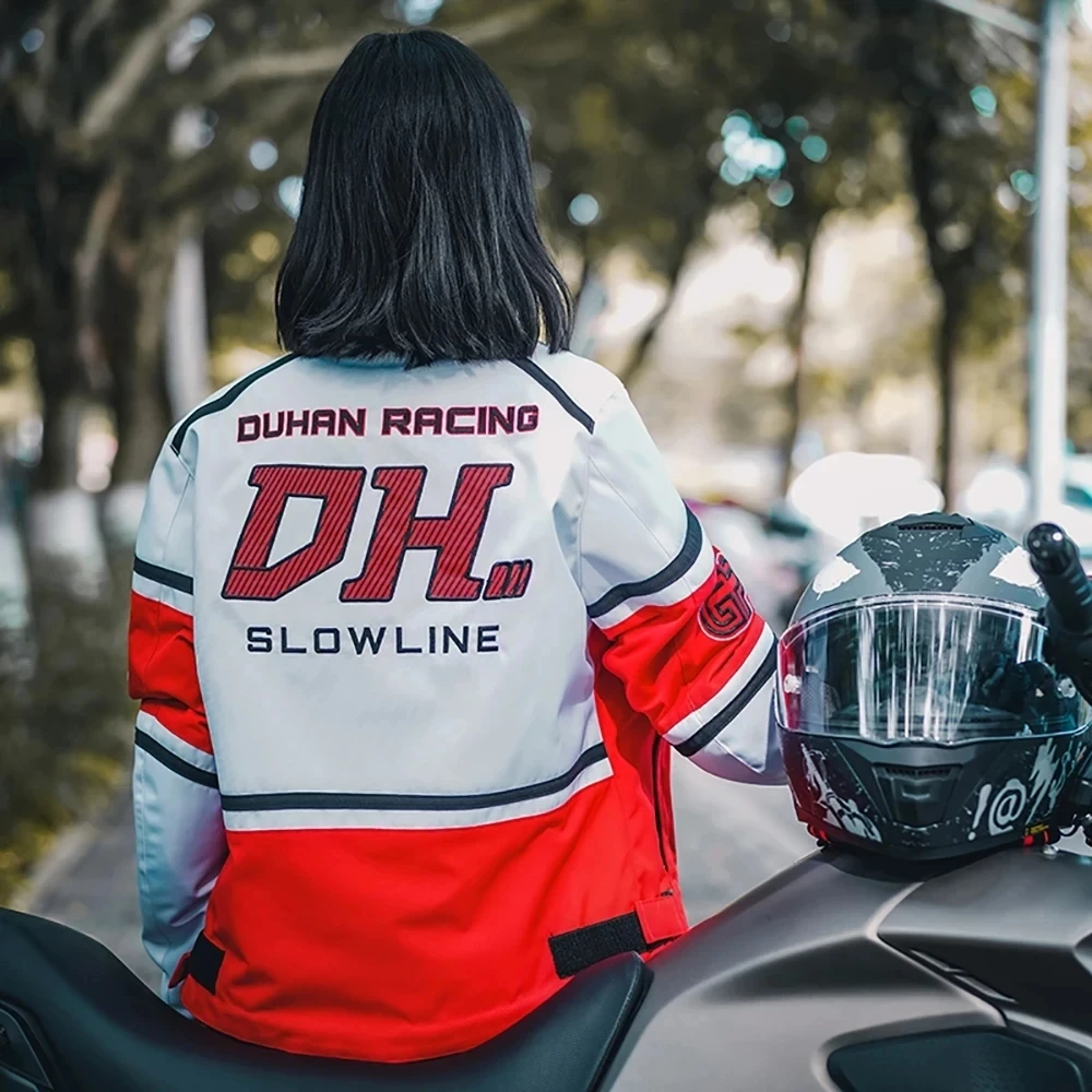 DUHAN Autumn Winter Racing Suit Anti Drop Wear-resistant Motorcycle Jackets Men Women Motocross Equip Removable Protective Gear