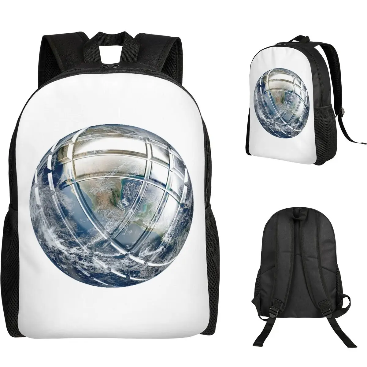 

Petanque Student Backpack School Bag Hiking Travel Daypack for Boys Girls Fashion Bookbag Shoulder Bags